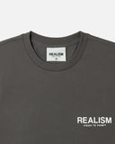 VISION LOGO TEE MOON ASH