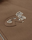 HORSE PATCH ZIP HOODIE V2 EARTH