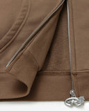 HORSE PATCH ZIP HOODIE V2 EARTH