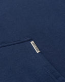 PASTE-UP ZIP HOODIE ASTRAL NAVY