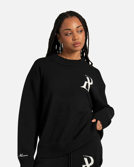 RADIANT KNIT CREWNECK BLACK