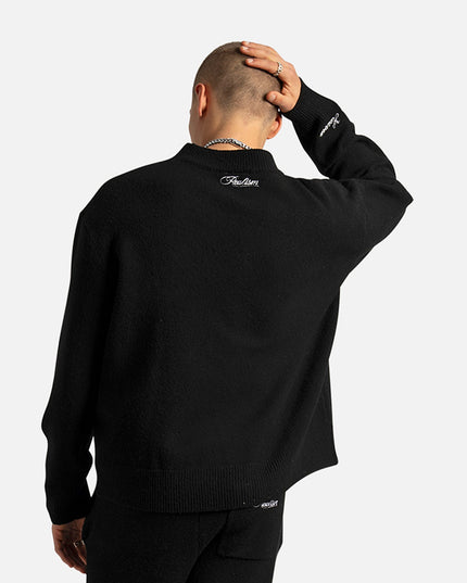 RADIANT KNIT CREWNECK BLACK