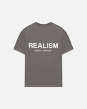 BACK LOGO TEE COOL GREY