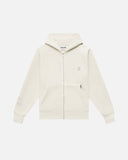 RADIANT ZIP HOODIE IVORY