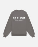 BACK LOGO CREWNECK COOL GREY