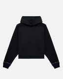 GLIMMER LOGO HOODIE BLACK
