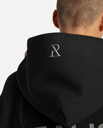 RADIANT ZIP HOODIE BLACK