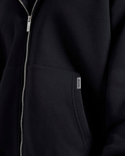 RADIANT ZIP HOODIE BLACK