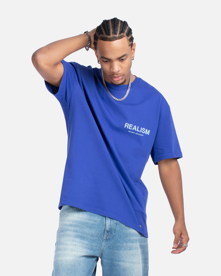 BACK LOGO TEE ULTRAMARINE