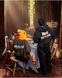 REALISM AND WINNIE THE POOH SNAP ON HOOD POOH YELLOW