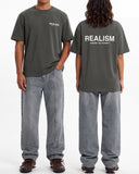 VISION LOGO TEE MOON ASH