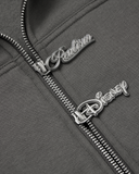 REALISM AND DISNEY OI OI ZIP HOODIE COOL GREY