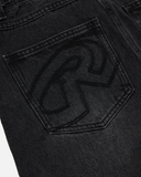 Vivant Denim Shorts V2 Washed Black – view 9