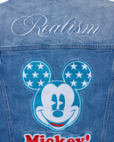 Realism And Disney Usa Denim Jacket Washed Blue – view 11