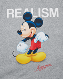Realism And Disney Mickey Mouse Zip Hoodie Grey Marle – view 12