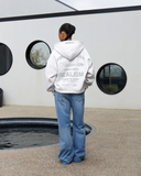 HOMECOMING ZIP HOODIE V2 SNOW MARLE