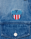 Realism And Disney Usa Denim Jacket Washed Blue – view 7