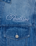 Realism And Disney Usa Denim Jacket Washed Blue – view 8