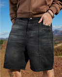 Vivant Denim Shorts V2 Washed Black – view 13