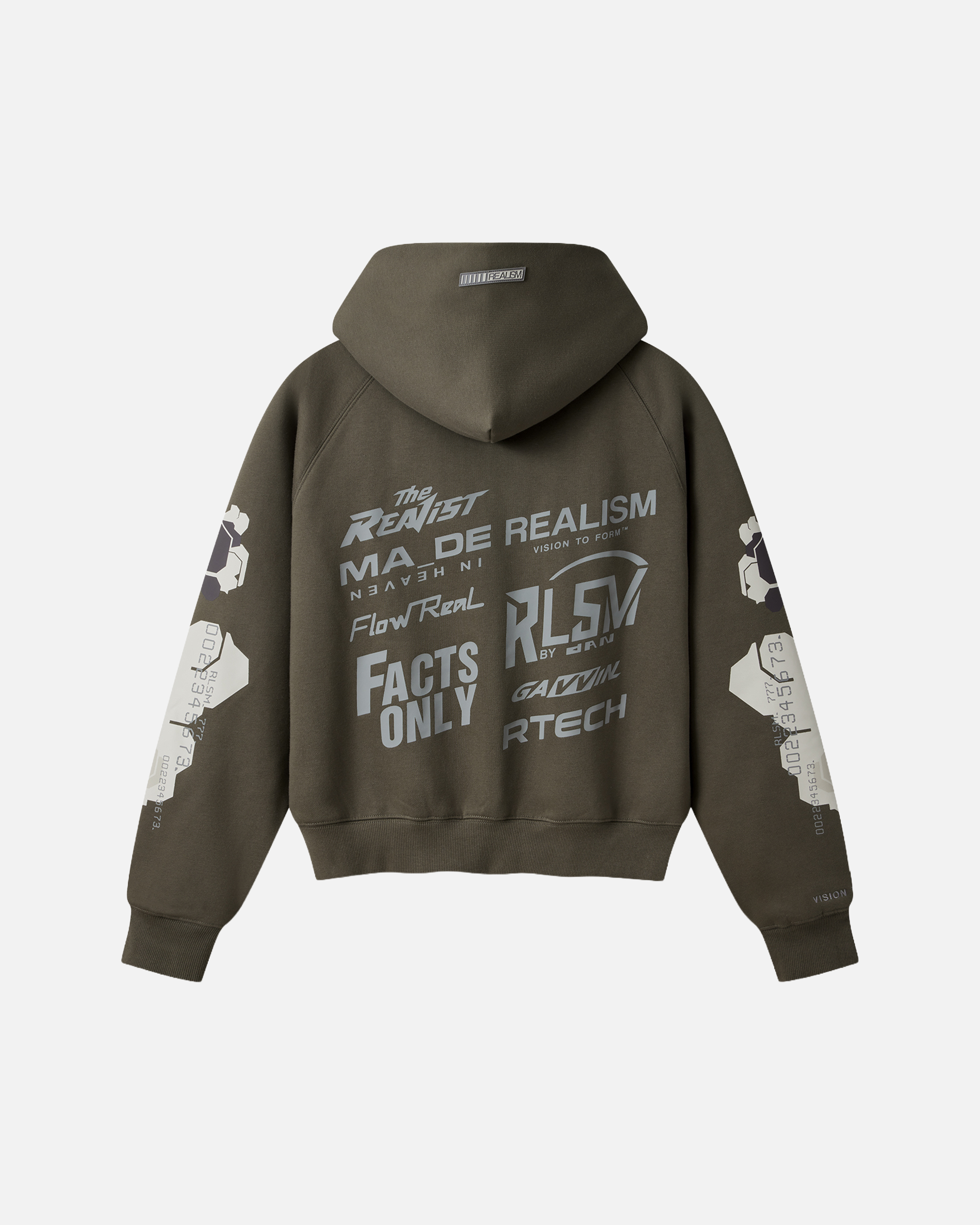 RL3 ZIP HOODIE WALNUT – Realism