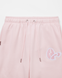 BUNNY SWEATPANTS OPEN LEG PASTEL PINK
