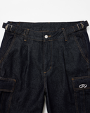 ALLOY CARGO PANTS V2 RAW DENIM