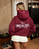 HORSE LOGO HOODIE CARMINE RED