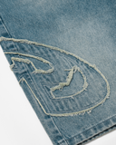 Vivant Denim Shorts V2 Washed Blue – view 7
