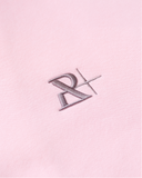 REALISM X DERRIMUT GYM OLD SCHOOL ECHO ZIP HOODIE BABY PINK