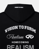 HOMECOMING ZIP HOODIE V2 BLACK