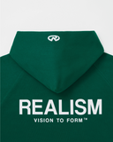 VISION LOGO HOODIE PINE GREEN