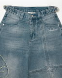 Vivant Denim Shorts V2 Washed Blue – view 3