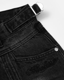 Vivant Denim Shorts V2 Washed Black – view 7