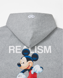 Realism And Disney Mickey Mouse Zip Hoodie Grey Marle – view 4