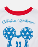 REALISM AND DISNEY USA BABY TEE WHITE