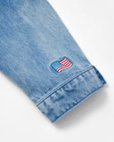 Realism And Disney Usa Denim Jacket Washed Blue – view 9
