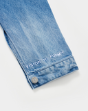 Realism And Disney Usa Denim Jacket Washed Blue – view 10