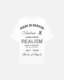 HOMECOMING TEE WHITE