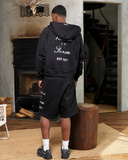 PASTE-UP SHORTS BLACK