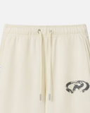 DECAY SWEATPANTS OPEN LEG VINTAGE WHITE