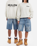 VISION LOGO CREWNECK OATMEAL