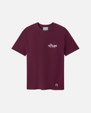 STRIDE LOGO TEE CARMINE RED