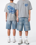 AFTERGLOW TEE GREY MARLE