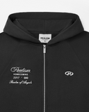 REALM OF ANGELS ZIP HOODIE V2 ASPHALT