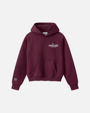 HORSE LOGO HOODIE CARMINE RED