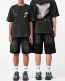 GHOST TEE WASHED ASPHALT