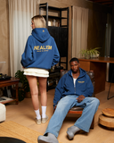 HEAVEN LOGO ZIP HOODIE MAZARINE GOLD