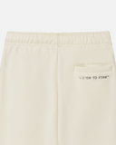 DECAY SWEATPANTS OPEN LEG VINTAGE WHITE