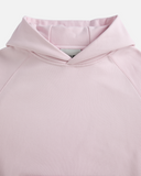 GLIMMER LOGO HOODIE POWDER PINK