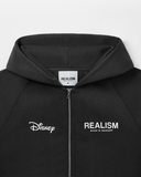 REALISM AND DISNEY MICKEY & FRIENDS SKETCH ZIP HOODIE ASPHALT